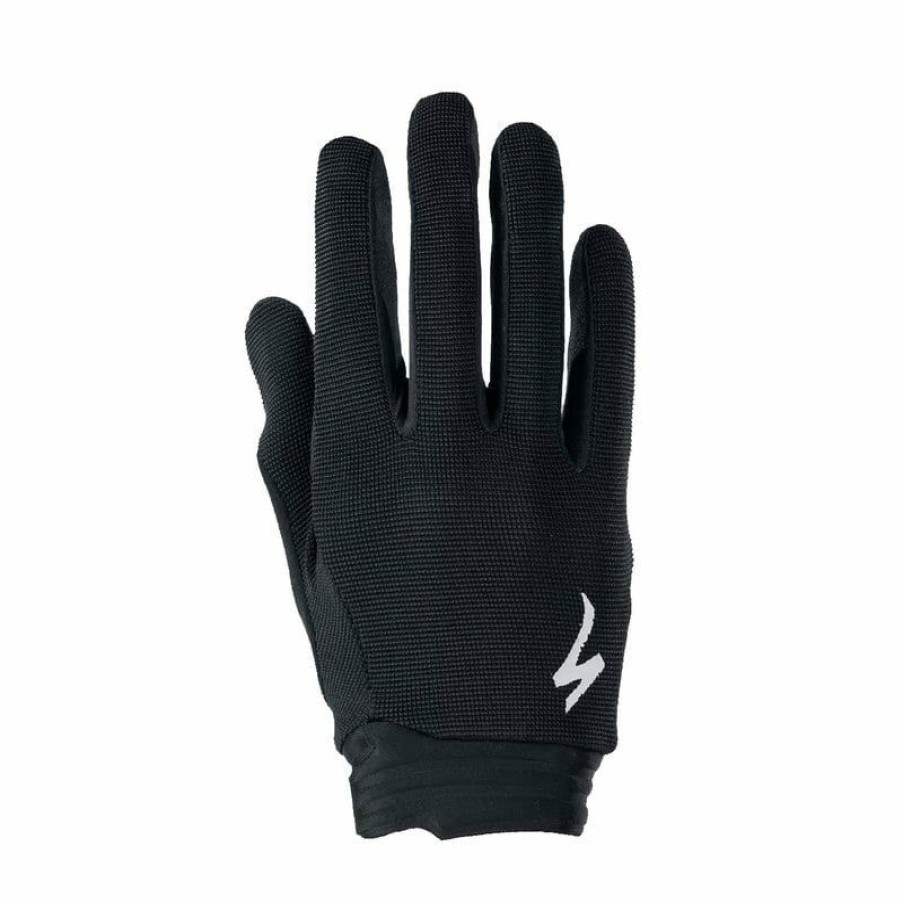 Apparel * | Specialized Trail Long Finger Glove Women'S Black