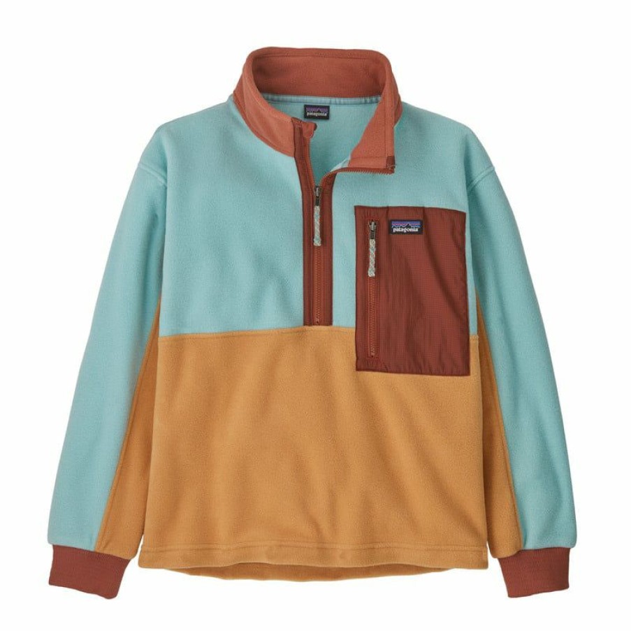 Apparel * | Patagonia Microdini 1/2 Zip Pullover Kid'S