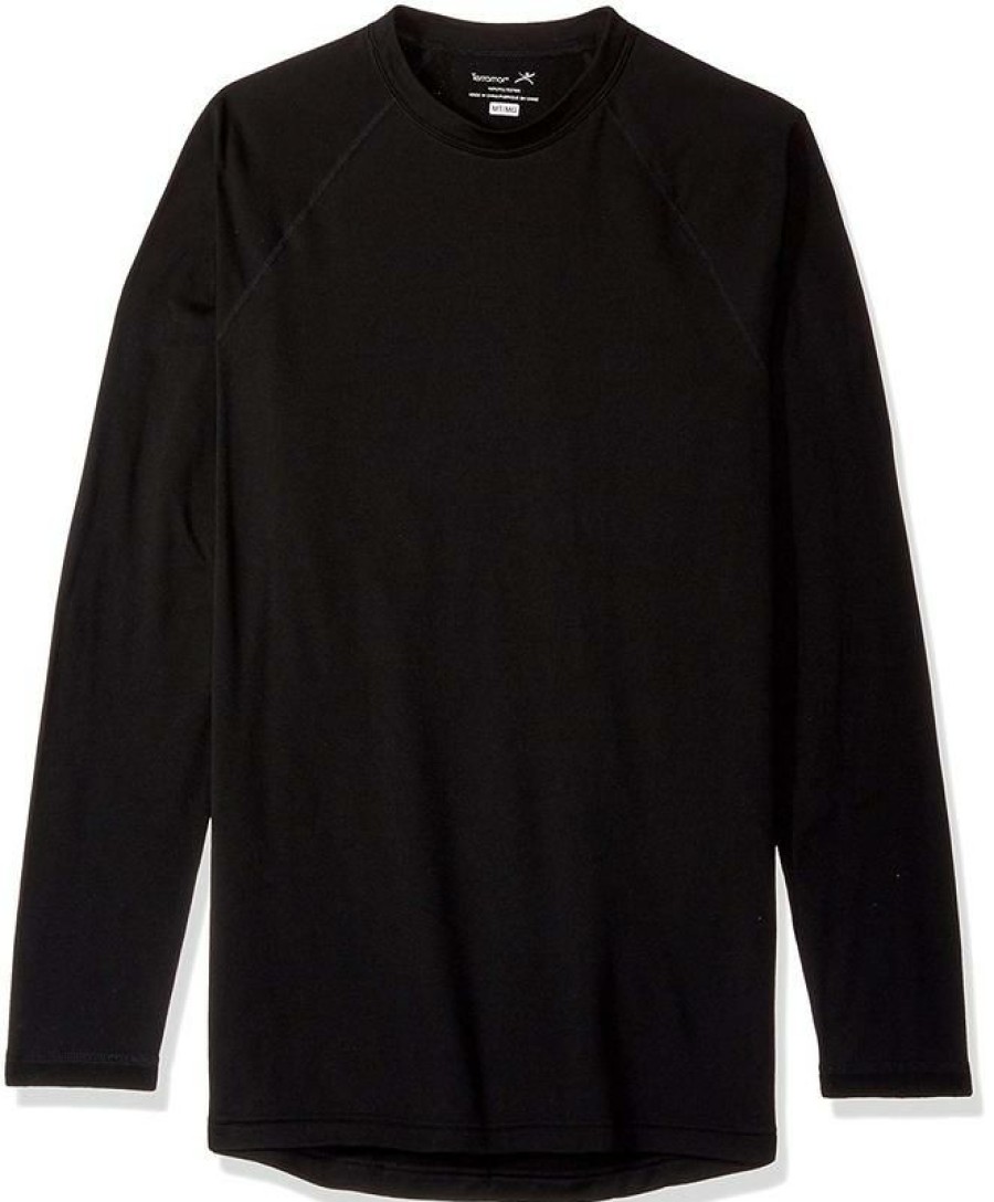 Apparel * | Military Fleece Crew Men'S Black