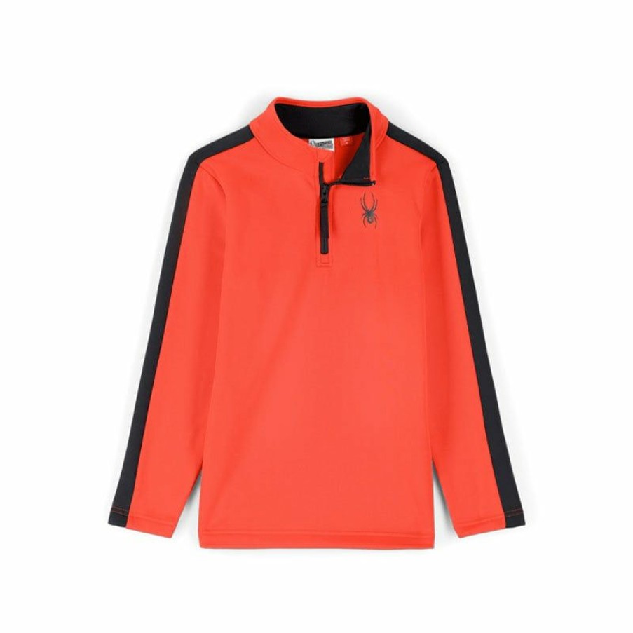 Apparel * | Spyder Base 1/4 Zip Pullover Boy'S