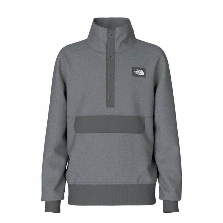 Apparel * | The North Face Edgewater Quilted 1/4 Snap Boy'S