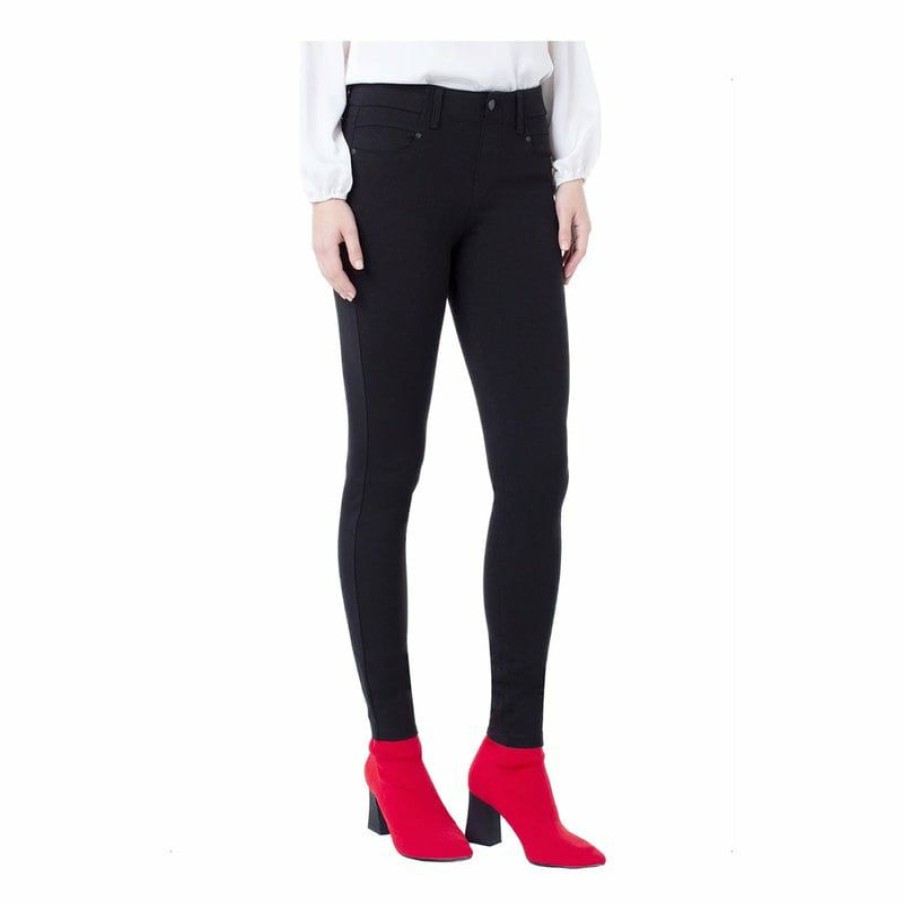 Apparel * | Liverpool Gia Glider Ponte Legging 30 In Inseam Women'S Black