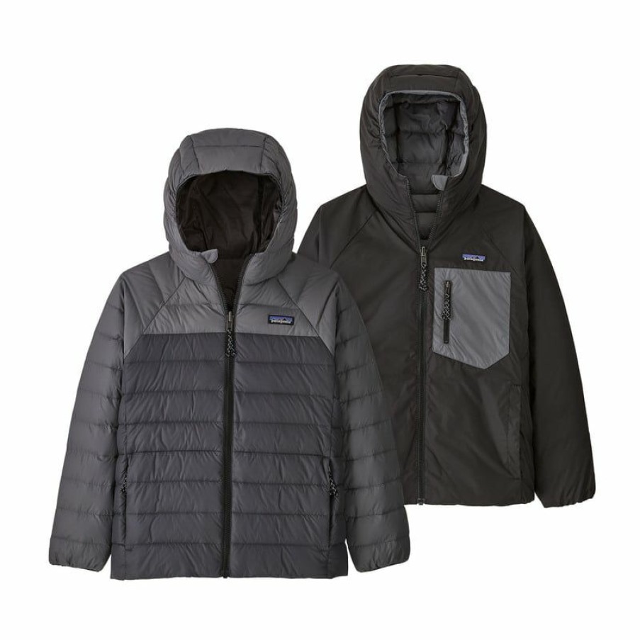 Apparel * | Patagonia Reversible Down Sweater Hoody Kid'S