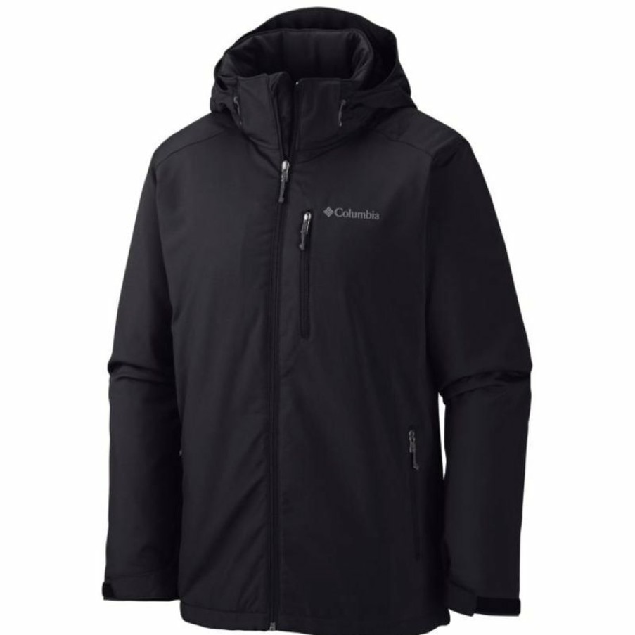 Apparel * | Columbia Gate Racer Softshell Jacket Men'S Black/010