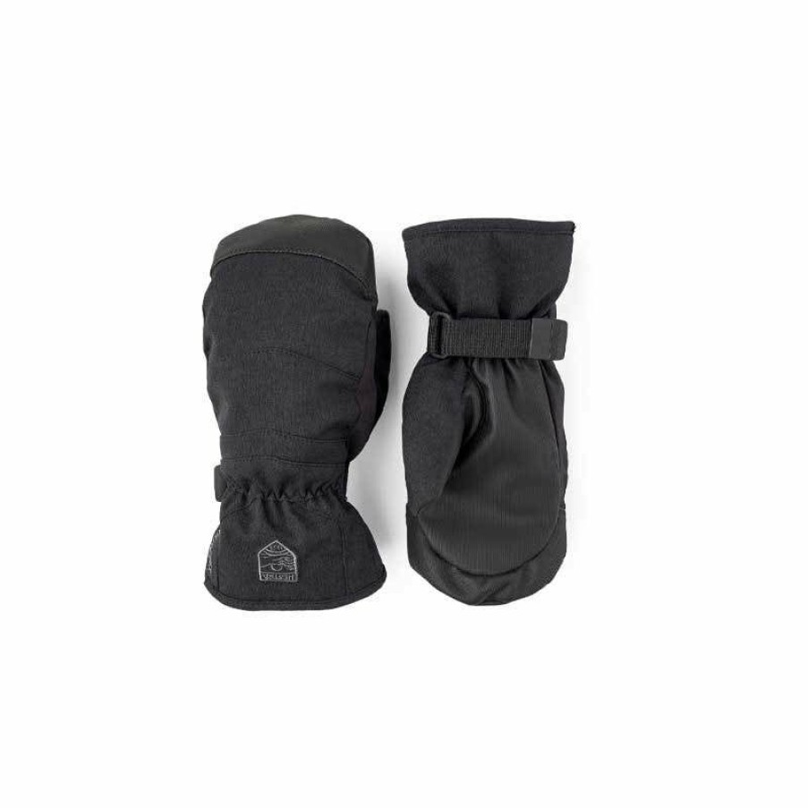 Apparel * | Hestra Gore-Tex Atlas Jr 5 Finger Glove Black/100