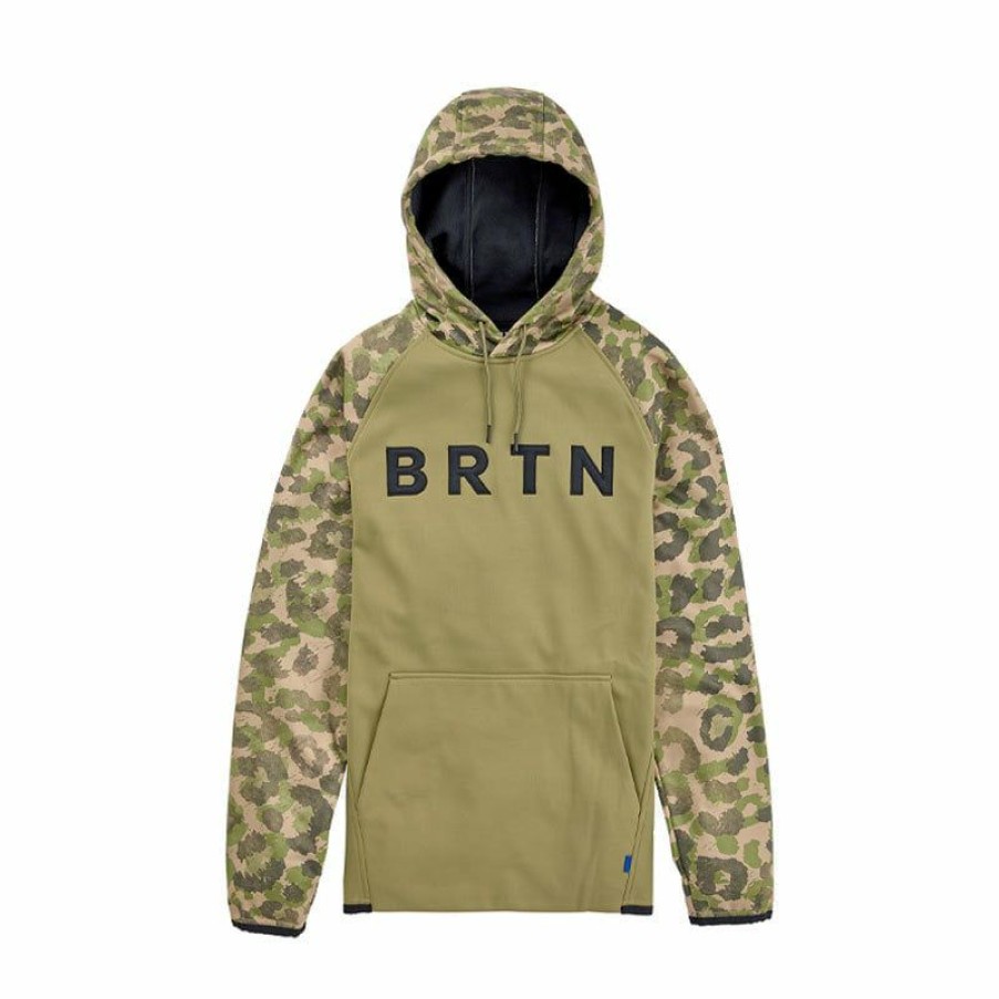 Apparel * | Burton Crown Weatherproof Pullover Fleece Men'S