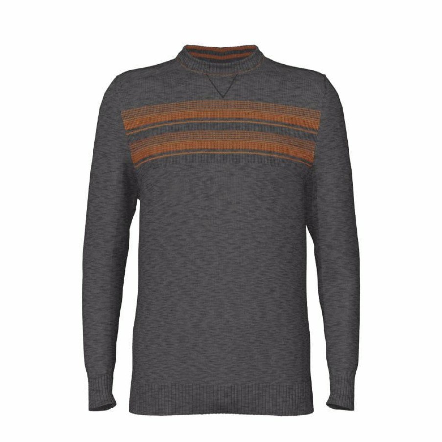 Apparel * | Smartwool Sparwood Stripe Crew Sweater Men'S